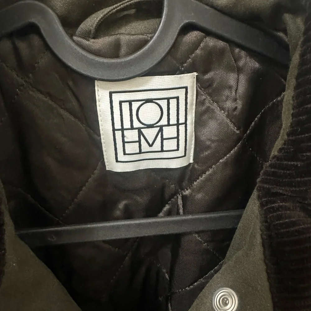 Toteme Country jacket in forest size32 XXS - Picture 9 of 10